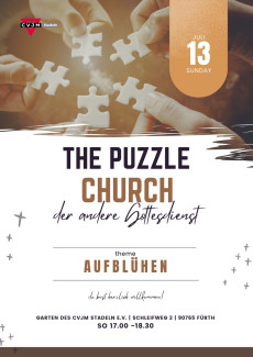 Flyer Puzzle Church 13.7.